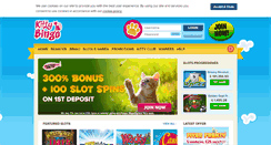 Desktop Screenshot of kittybingo.com